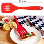 BakeWarePlus 5 Pcs/set Silicone Turner Spatula Basting Brush Whisk Kitchen Baking Utensils N16