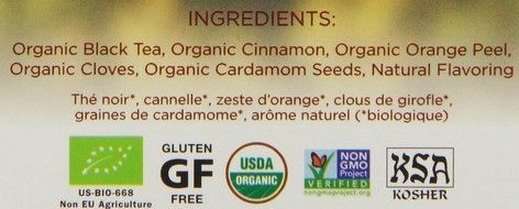 Organic Mountain High Chai, 15 Count (Pack of 6) N8