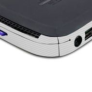 Skinomi TechSkin - Roku 4 Silver Carbon Fiber Full Body Skin / Front &amp; Back Wrap Clear Film / Ultra HD and Anti-Bubble... N3