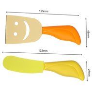 BakeWarePlus 5 Pcs/set Silicone Turner Spatula Basting Brush Whisk Kitchen Baking Utensils N28