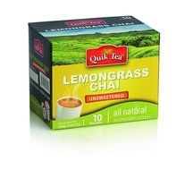 Chai Tea Latte - Cardamom Spiced Tea 40 Latte Tea Pouches By QuikTea N16