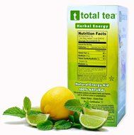 Herbal Green Energy + Doctor Recommended + 25 Individually Wrapped Tea Bags + 5 Potent All Natural Herbs for Diet...