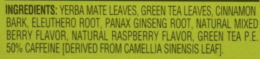 Herbal Green Energy + Doctor Recommended + 25 Individually Wrapped Tea Bags + 5 Potent All Natural Herbs for Diet... N3