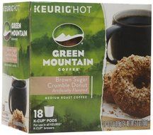 Green Mountain Coffee Brown Sugar Crumble Donut - 18 ct N2