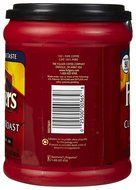 Fresh Taste of Folgers Coffee, Hazelnut Flavored Ground Coffee, Flavorful &amp; Smooth, 11.5 Oz Canister - (2 pk) N2