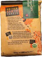 Mother Earth Coffee Organic Decaffeinated Water Processed Whole Bean 32oz (Pack of 1) N2