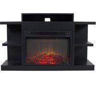 Electric Fireplace with 46" Mantle