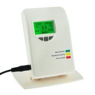 VOC Meter Air Quality Instrument Matrix Dot Display LCD Color Coded Air Quality Indicator
