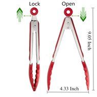 BakeWarePlus 5 Pcs/set Silicone Turner Spatula Basting Brush Whisk Kitchen Baking Utensils N35