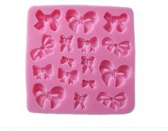 YIJIA 16 Cavity Different Size Butterflies Silicone Cake Mold Pan