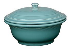 Fiesta 70-Ounce Covered Casserole, Turquoise N8