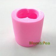 Mom&amp;pea 0529 Santa Claus Christmas Shaped Silicone Mould for Fondant Cake Sugar Paste Cake Decoration 3d Cake...
