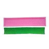 Wocuz WZ1508 Silicone Wall Shape Fondant Mold for Cake Side Decoration N2