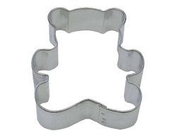 R&amp;M Teddy Bear 3" Cookie Cutter in Durable, Economical, Tinplated Steel