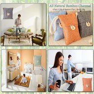 PurryRing Natural Air Purifying Bamboo Charcoal Deodorizer Bag - Most Effective Odor Remove - Portable Air Freshener... N6