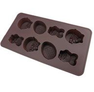 8 Cavity Rabbit Easter egg Silicone mold chocolate molds cake DIY mould N2