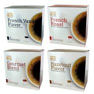 K Cup Coffee Variety French, Gourmet, Hazelnut, Vanilla - 72 count N2