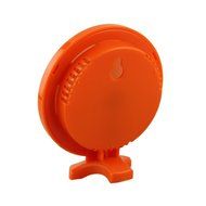 Voberry&reg; New Arrival Round Accurate Temperature Humidity Meter Hygrometer Thermometer Indoor Outdoor (FluorescentGreen) N6