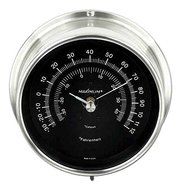 Mini-Max Thermometer in Nickel &amp; Black
