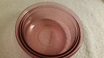 Vintage Corning Vision Cranberry Individual Casserole Dish No Lid N2