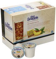 Snapple Diet Iced Tea, Peach, 22 Count Net Wt. 3.1 oz N2