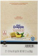 Snapple Diet Iced Tea, Peach, 22 Count Net Wt. 3.1 oz N3