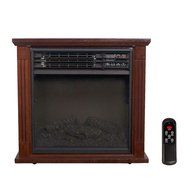 Sumner Corner Media Electric Fireplace for TVs up to 45&quot;, Brown . Contemporary Design Blends Easily With Many... N6