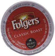 Folgers Gourmet Selections Classic Roast Coffee(Meduim Roast) Keurig K-Cups, 24 Count (Pack of 4) N4