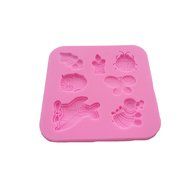 Wocuz WZ1510 Butterfly Bees Shape Silicone Mold for Making Fondant Decoration of the Party Cake