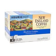 New England Coffee Blueberry Cobbler, Keurig K-Cups, 12 Count