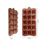 Windmill Shape Chocolate Silicone Mold Baking Cake Decoration Mould