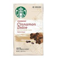 Starbucks Coffee Ground Cinnamon Dolce Coffee 11 oz (Pack of 2)