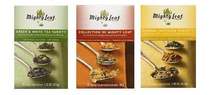 Mighty Leaf Tea Variety Pack (Pack of 3) 1 Mighty Leaf Green &amp; White Tea Variety, 1 Mighty Leaf Tea Variety Collection...