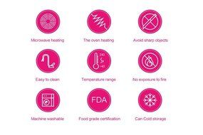 Delidge 8 Triangle Cavity Silicone Scottish Scone Cornbread Pan Pastry Pizza Mould, Pink N2