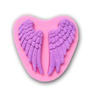 Dealglad&reg; 3d Silicone Angel Wing Shape Cake Fondant Molds Cookie Moulds DIY Cake Decorating Tools N2