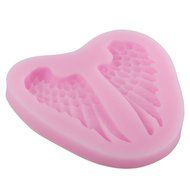 Dealglad&reg; 3d Silicone Angel Wing Shape Cake Fondant Molds Cookie Moulds DIY Cake Decorating Tools N3