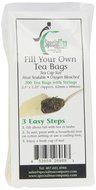Special Tea Company Empty Tea Bags with Strings, 2.5 Inch x 2.25 Inch, 200 Count