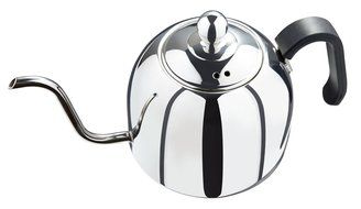 Zell Pour Over Kettle for Coffee and Tea, Premium 18/8 Stainless Steel, Works on Gas or Electric Stovetop, 40...