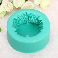 3D Rose Macrame Silicone Cake Mold Fondant Cake Decoration N2