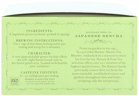 Harney &amp; Sons Japanese Sencha Green Tea, 50 Tea Bags N2