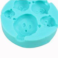 Tint Bald Boy Silicone Sugar Craft Cake Mould Chocolate Jelly Mold