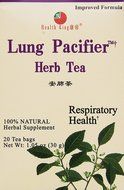 Health King Medicinal Teas Lung Pacifier Herb Tea Bags, 20 Count N4