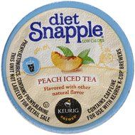 Snapple Diet Iced Tea, Peach, 22 Count Net Wt. 3.1 oz N4