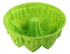 Crown Shaped Silicone Cake Mold (Green) N3