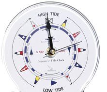 Free standing round desk tide clock N3