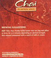 Twinings Pumpkin Spice Chai Tea, 40 Count N2