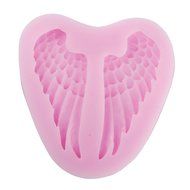 Dealglad&reg; 3d Silicone Angel Wing Shape Cake Fondant Molds Cookie Moulds DIY Cake Decorating Tools N4