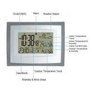 Londa Weather Station,Digital Weather Forecast Station, Indoor/Outdoor Temperature Humidity Monitor, Wireless... N4