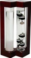 Ambient Weather AW-YG737-RD Admiral Fitzroy Storm Glass and Galileo Thermometer