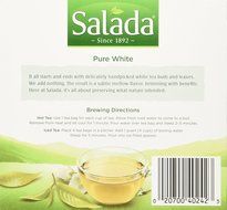 Salada Pure White Tea, 40 ct, 2 pk
